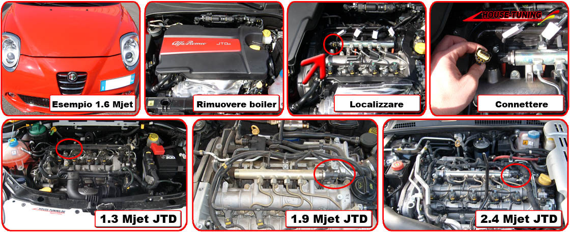 Centralina aggiuntiva Bluetooth Fiat 500 500C 1.3 Jtd Mjet 75 90cv 500L 85  CV